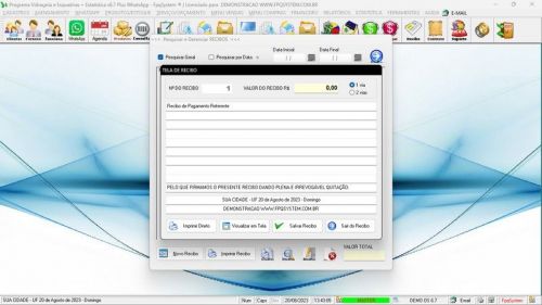 Software Os Vidraçaria e Esquadria  Vendas  Financeiro v6.7 Plus Whatsapp 682715