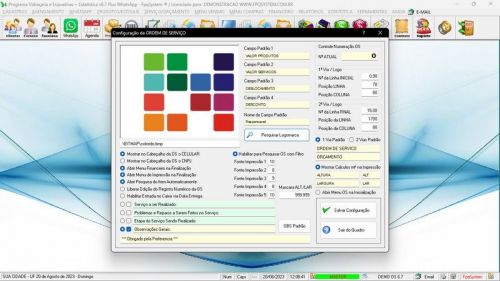 Software Os Vidraçaria e Esquadria  Vendas  Financeiro v6.7 Plus Whatsapp 682718