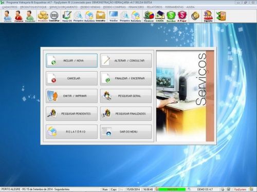 Software Os Vidraçaria e Esquadrias com Vendas e Financeiro v4.7 - Fpqsystem 682567