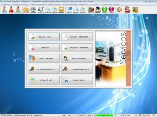 Software Os Vidraçaria e Esquadrias com Vendas e Financeiro v4.7 682567