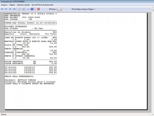 Software para Auto Peças com Controle de Estoque Pedido de Vendas e Financeiro v2.0 - Fpqsystem 661883