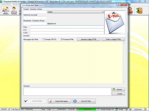 Software para Bijuteria com Acessórios Controle de Estoque Pedido de Vendas e Financeiro v3.0 Plus - Fpqsystem 663811
