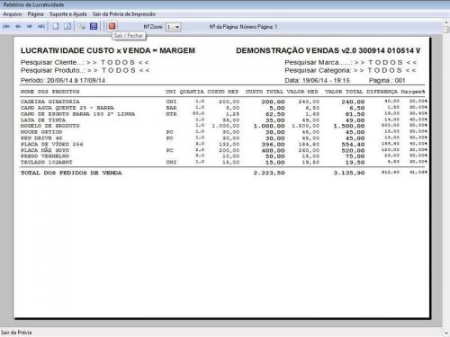 Software para Floricultura com Controle de Estoque Pedido de Vendas e Financeiro v2.0 - Fpqsystem 662304