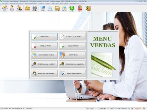 Software Para Gerenciar Representação e Pedido De Vendas 1.0 - Fpqsystem 409163