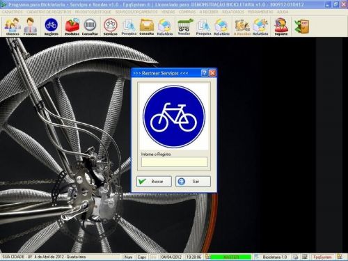 Software para Loja de Bicicletaria com Serviços e Vendas v1.0 682198