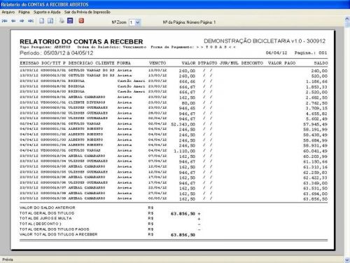 Software para Loja de Bicicletaria com Serviços e Vendas v1.0 - Fpqsystem 682201
