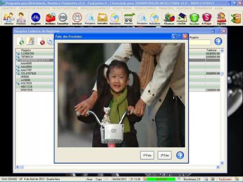 Software para Loja de Bicicletaria com Serviços Vendas Estoque e Financeiro v2.0 - Fpqsystem 682244