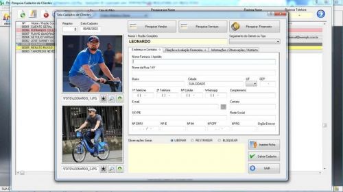 Software para Loja de Bicicletaria com Serviços Vendas Estoque e Financeiro v3.0 Plus - Fpqsystem 682296