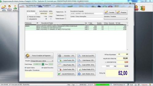 Software para Loja de Bicicletaria com Serviços Vendas Estoque e Financeiro v3.0 Plus - Fpqsystem 682303