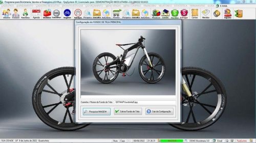Software para Loja de Bicicletaria com Serviços Vendas Estoque e Financeiro v3.0 Plus - Fpqsystem 682307