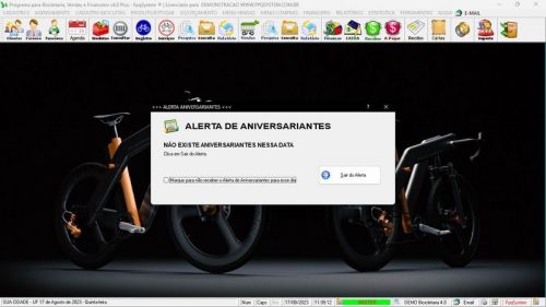Software para Loja de Bicicletaria com Serviços Vendas Estoque e Financeiro v4.0 Plus - Fpqsystem 682022