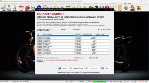 Software para Loja de Bicicletaria com Serviços Vendas Estoque e Financeiro v4.0 Plus - Fpqsystem 682038