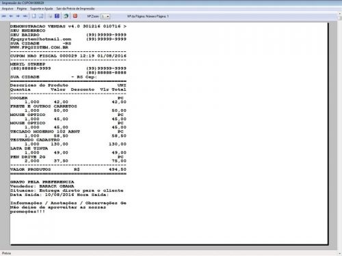 Software para Madeireira com Controle de Estoque Pedido de Vendas e Financeiro v4.0 Plus - Fpqsystem 663119