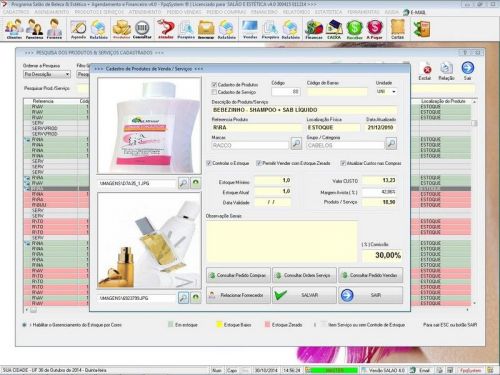 Software para Salão de Beleza Agendamento Financeiro v4.0 Plus - Fpqsystem 661589