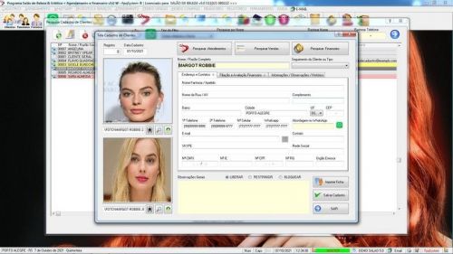 Software para Salão de Beleza Agendamento Financeiro v5.0 Plus  Whatsapp - Fpqsystem 661538