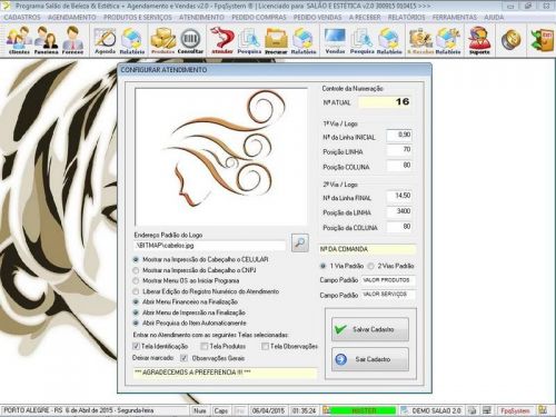 Software para Salão de Beleza com Agendamento v2.0 - Fpqsystem 661675