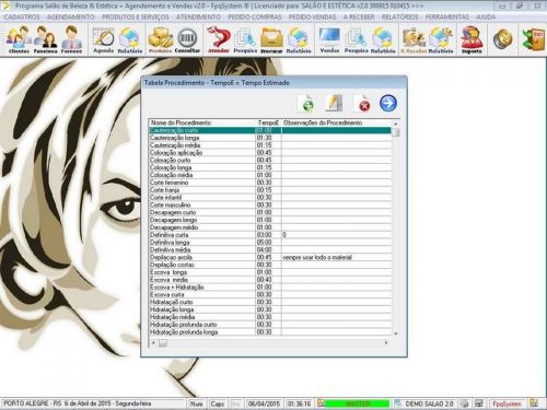 Software para Salão de Beleza com Agendamento v2.0 - Fpqsystem 661676