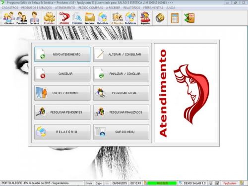 Software para Salão de Beleza v1.0 - Fpqsystem 661679