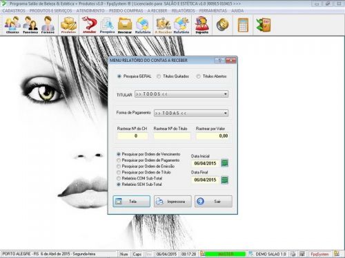 Software para Salão de Beleza v1.0 - Fpqsystem 661690