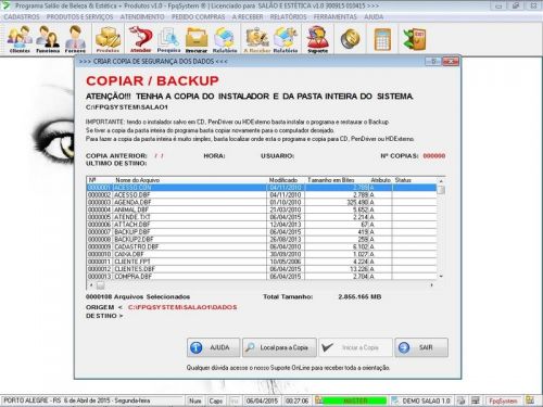 Software para Salão de Beleza v1.0 - Fpqsystem 661696