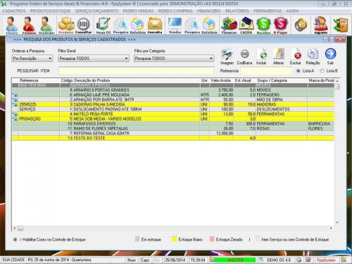 Software Para Serviços de Eletricista e Orçamentos Financeiro V4.6 - Fpqsystem 664637