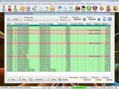 Software Para Serviços de Jardinagem e Orçamentos Financeiro V4.6 - Fpqsystem 664547