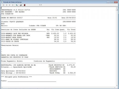 Software Para Serviços de Pintura e Reforma e Orçamentos Financeiro V4.6 - Fpqsystem 664599