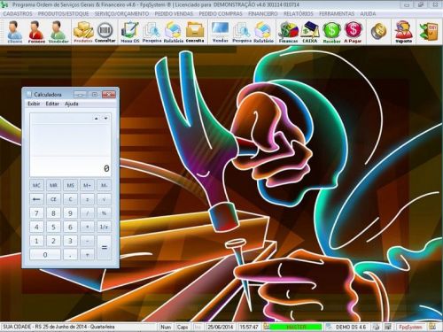 Software Para Serviços Diversos e Orçamentos Financeiro V4.6 - Fpqsystem 664657