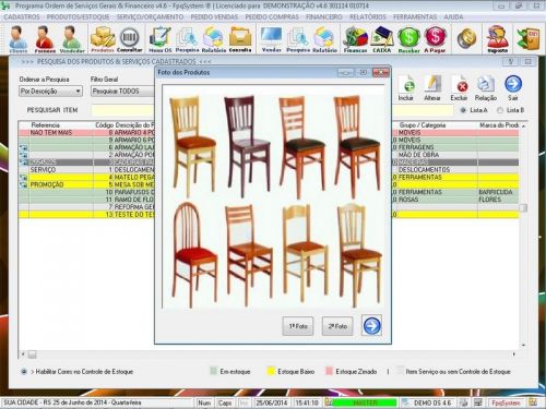 Software Para Serviços Gerais e Orçamentos Financeiro V4.6 - Fpqsystem 664723