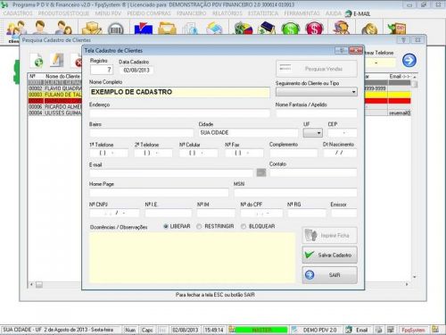 Software Pdv Para Farmácia Com Estoque Financeiro V2.0 Plus - Fpqsystem 661758