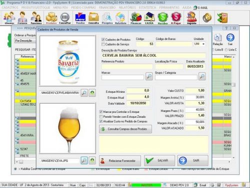 Software Pdv Para Farmácia Com Estoque Financeiro V2.0 Plus - Fpqsystem 661759