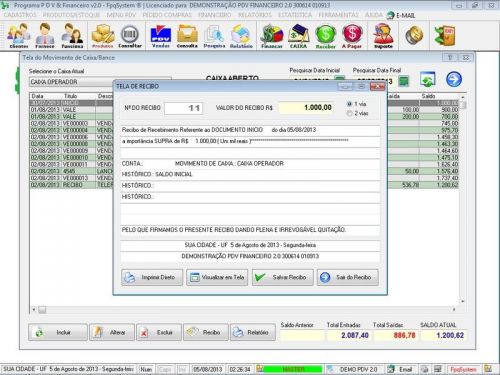 Software Pdv Para Farmácia Com Estoque Financeiro V2.0 Plus - Fpqsystem 661766
