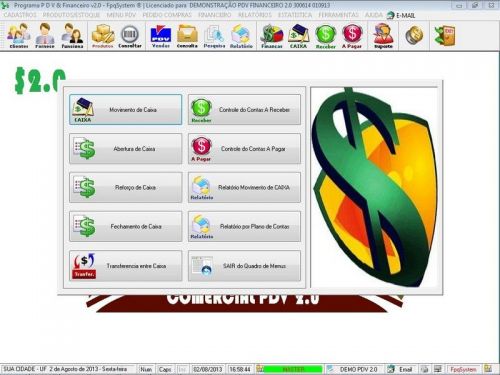 Software Pdv Para Farmácia Com Estoque Financeiro V2.0 Plus - Fpqsystem 661768