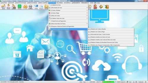 Software Pedido de Vendas e Estoque com Financeiro v6.0 Plus  Whatsapp - Fpqsystem 659578