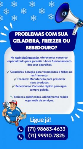 Soluções Rápidas e Confiáveis para sua Refrigeração Doméstica ou Comercial 745636
