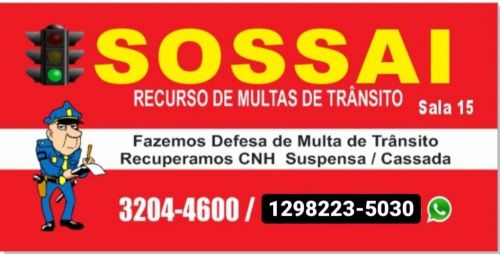 Sossai Recurso De Multas De Trânsito  627885