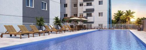 St004 Apartamento com 2 Quartos 1 vaga à Venda 42 m² - Santos 755473