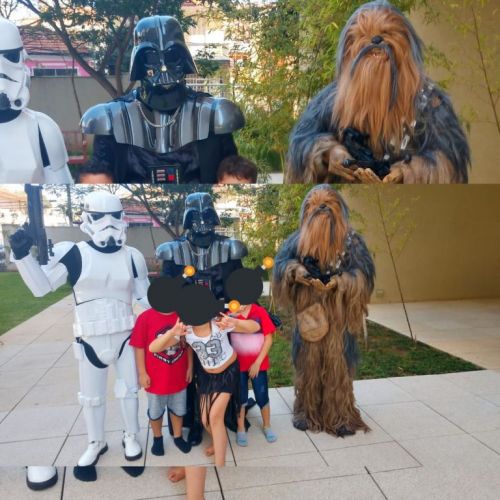 Star Wars personagens vivos cover Festa Infantil 738718