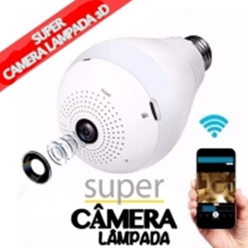 Super Câmera Lâmpada 3d Inteligente 360º 622472