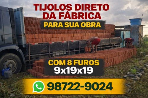 Super Promoção De Tijolos De 8 Furos  784893
