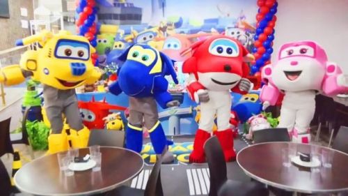 Super Wings Cover Personagens Vivos Animação Festas Infantil 587676