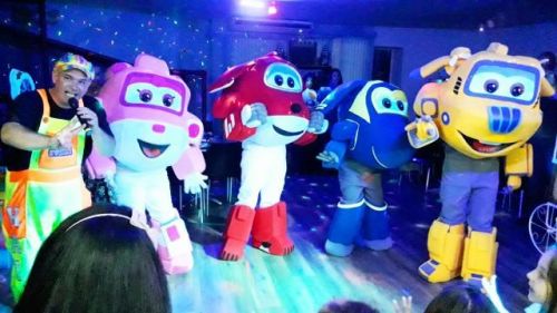 Super Wings Cover Personagens Vivos Animação Festas Infantil 587678