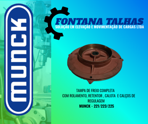 Tampa de Freio Completa Talhas Munck  762423