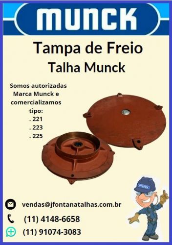 Tampa de Freio para Talhas Munck  750777