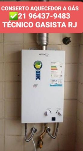 Técnico Gasista Em Ipanema Rj☎️ 98818-9979 ♨️luza aquecedor e fogão conversão 727618