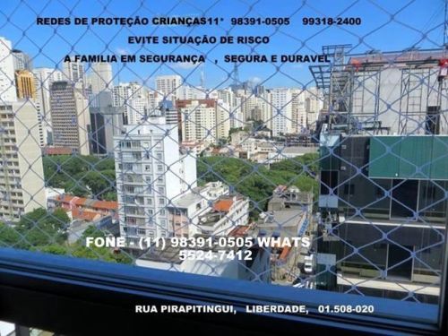 Telas de Proteção na Liberdade Rua Tamandare 11 943220606 738585