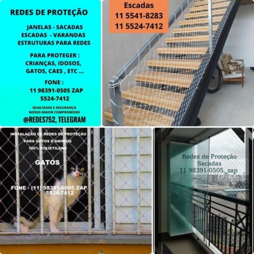 Telas de Proteção na Santa Cecilia  Qualidade e Segurança Maxima  646183