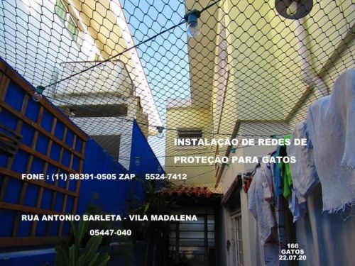 Telas de Proteção na Vila Madalena Rua Girassol 11 98391-0505 whats 634465