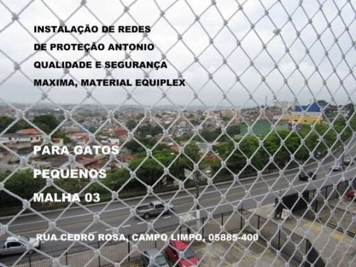 Telas de proteção no Jardim caravelas Rua Abilio Borin158 737114