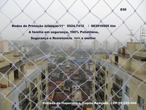 Telas de Proteção no Jardim São Luiz Rua Urutim 11.98391-0505 zap. 562639